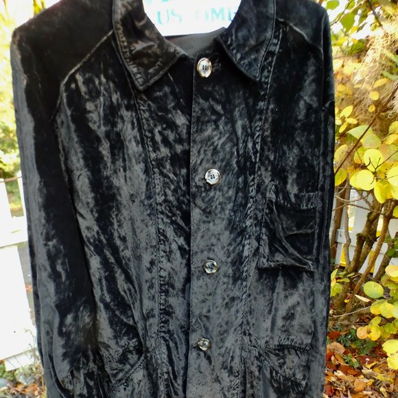 CP Shades Rayon Velvet Top/Jacket - Picture 1 of 13